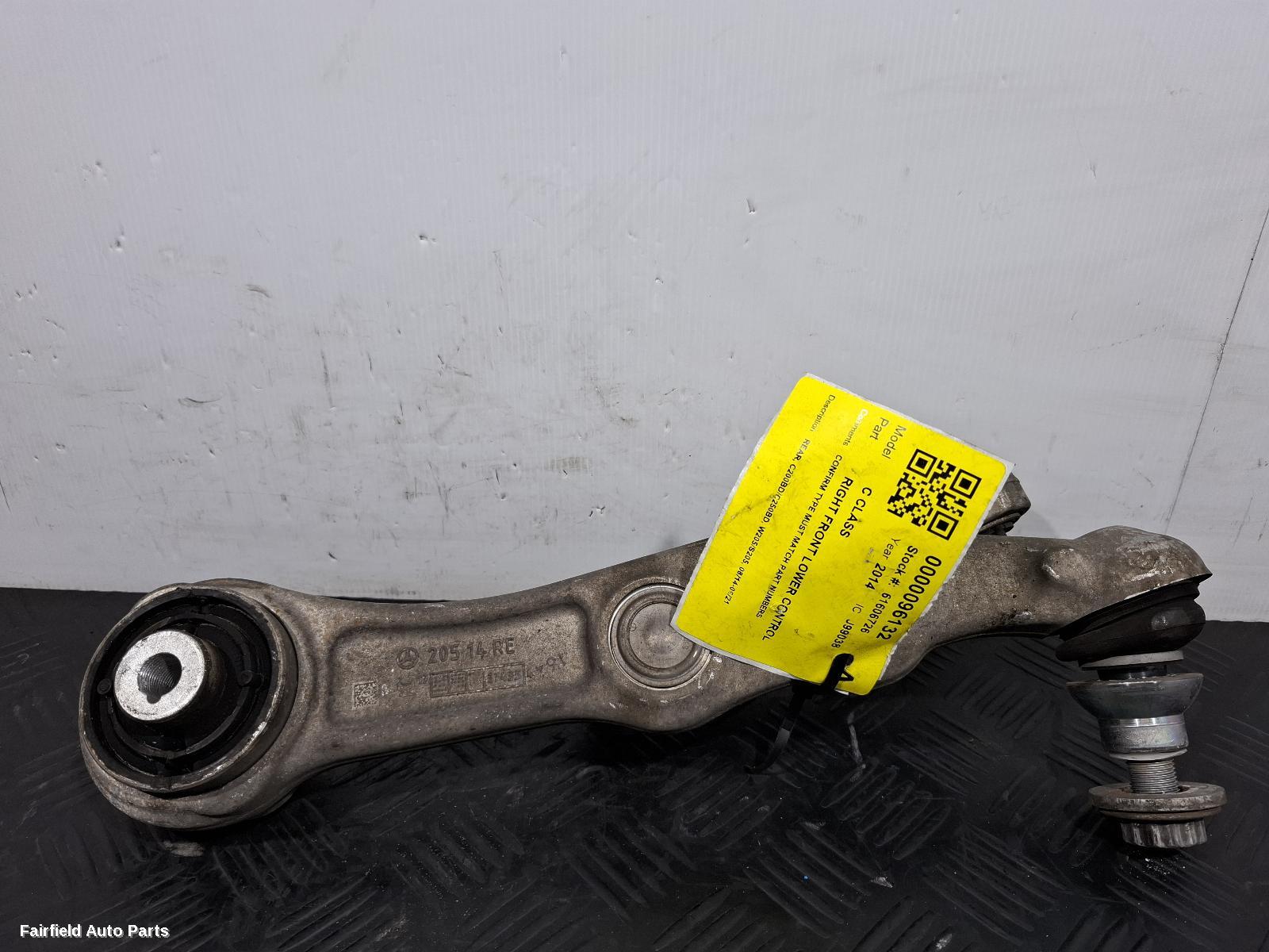 2014-2023 Mercedes C Class Right Front Lower Control Arm
