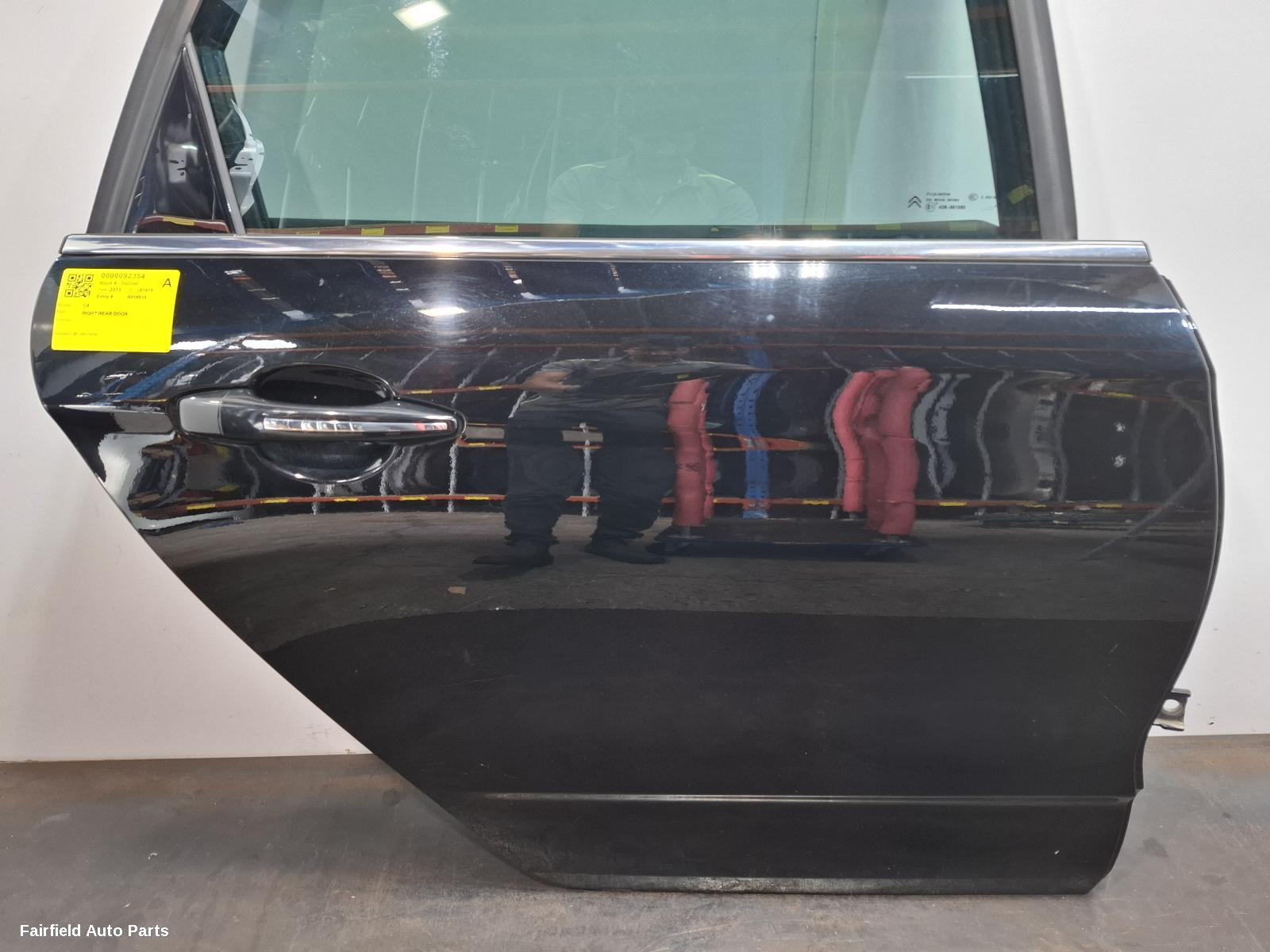2011-2016 Citroen C4 Right Rear Door Sliding