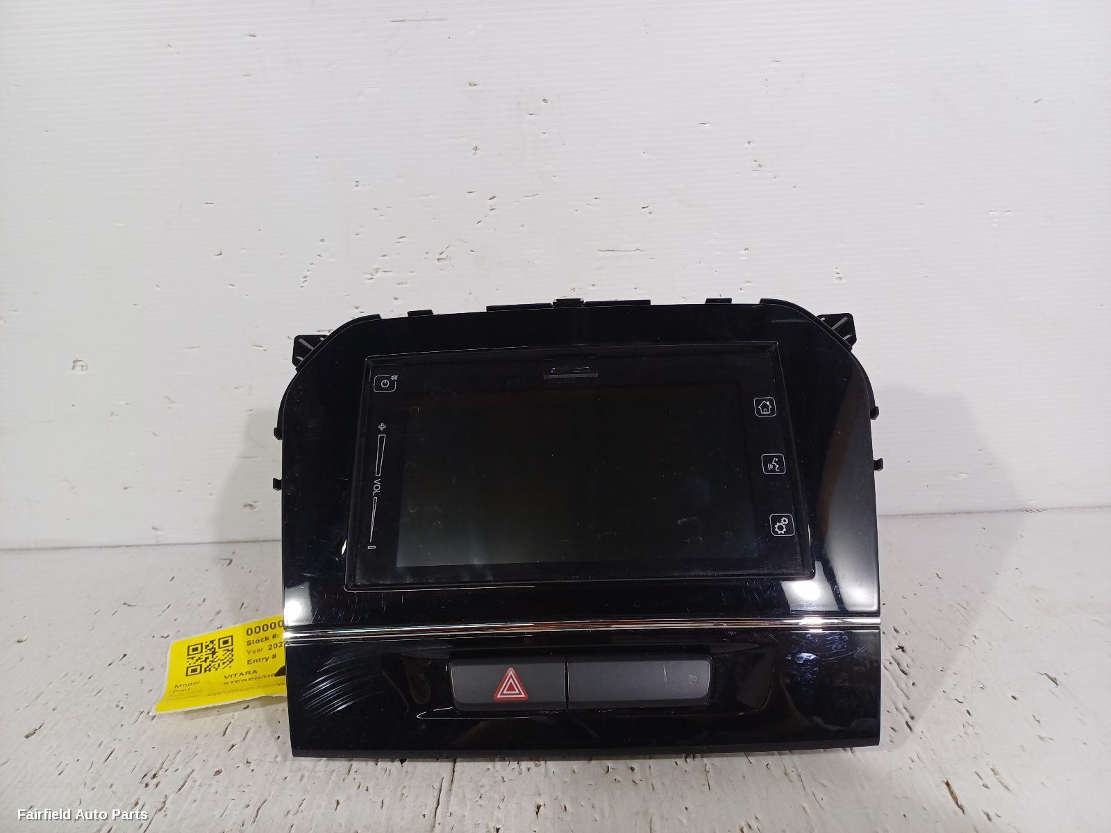 2018-2025 Suzuki Vitara Radio Cd Dvd Sat Tv