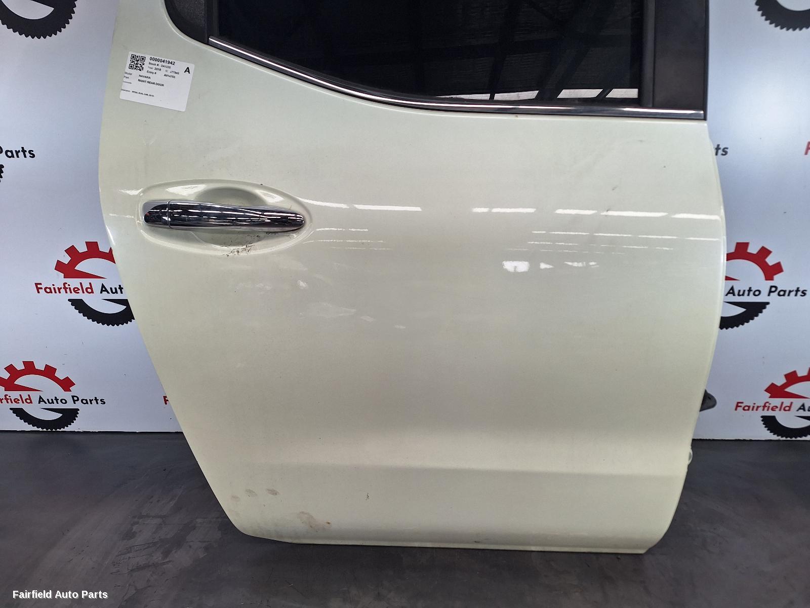 2015-2023 Nissan Navara Right Rear Door Sliding