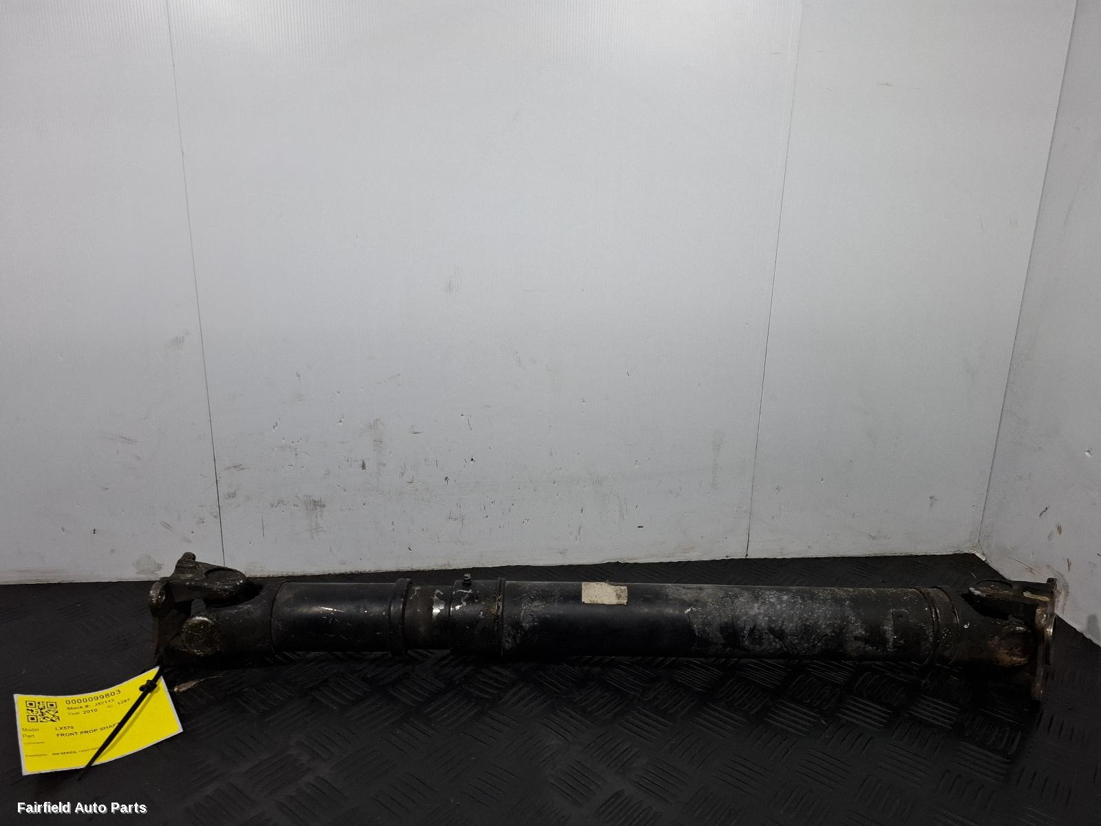 2007-2021 Lexus Lx Series Front Prop Shaft