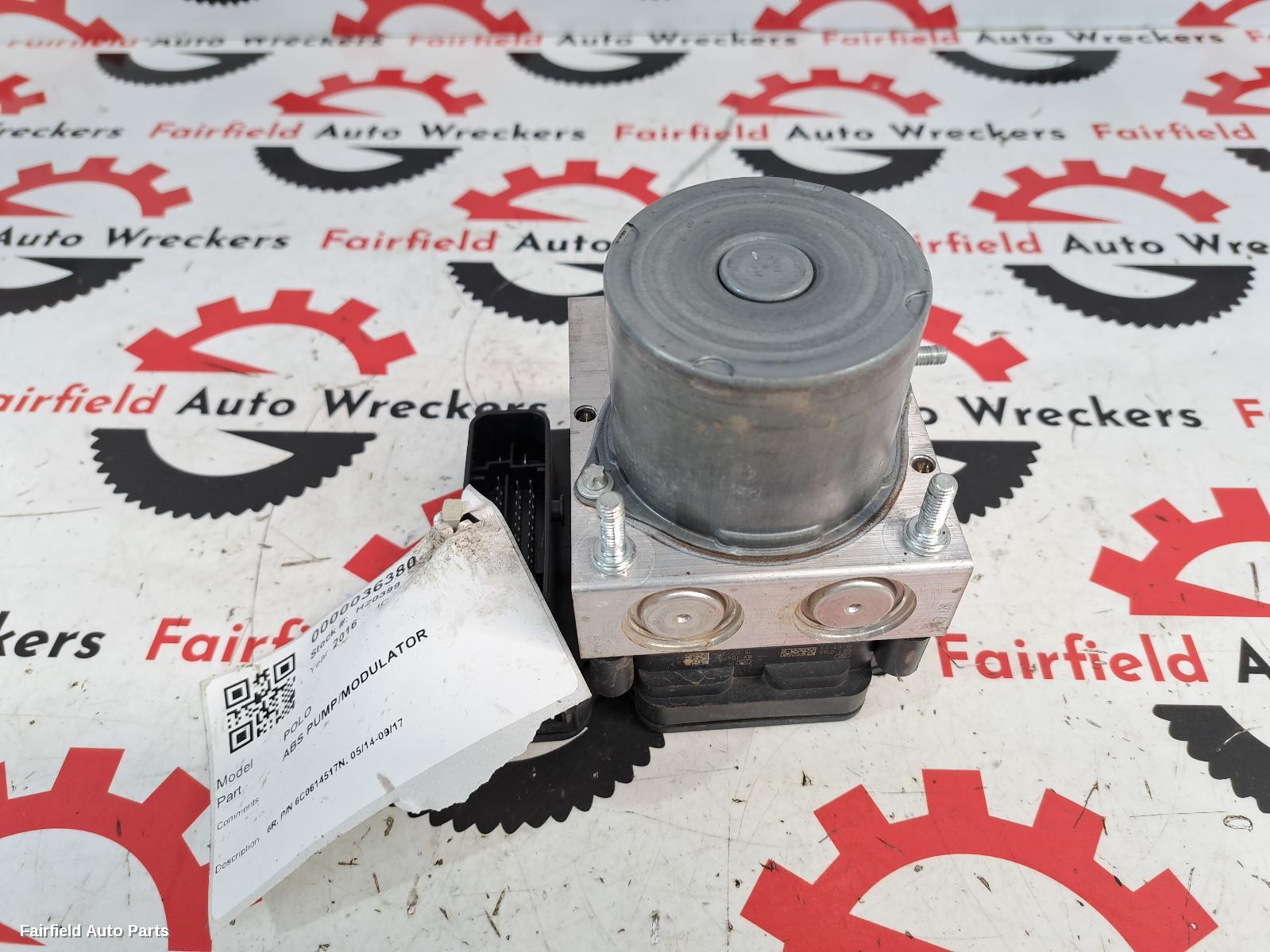 2014-2017 Volkswagen Polo Abs Pump Modulator
