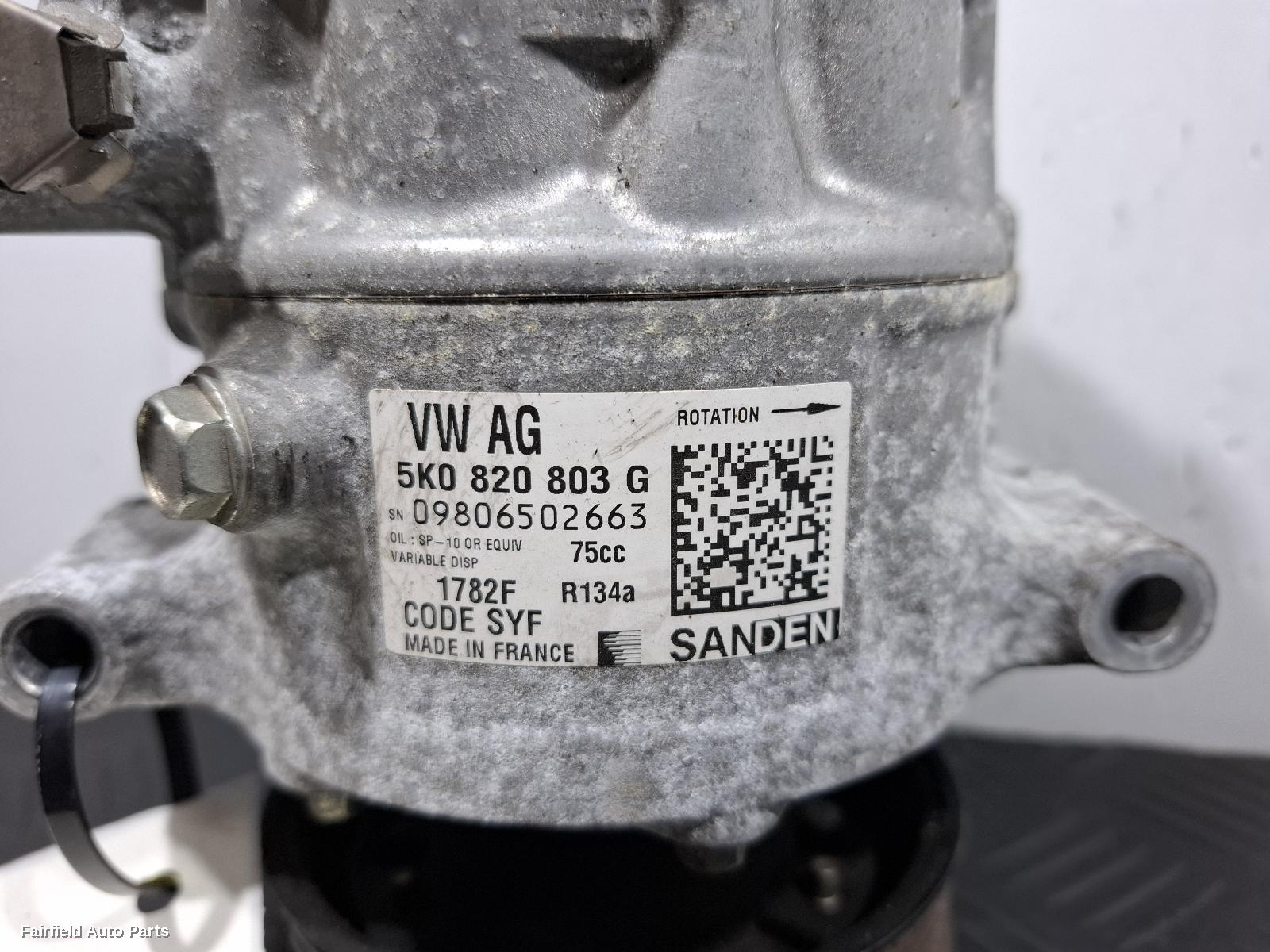 2014-2018 Audi Q3 A C Compressor