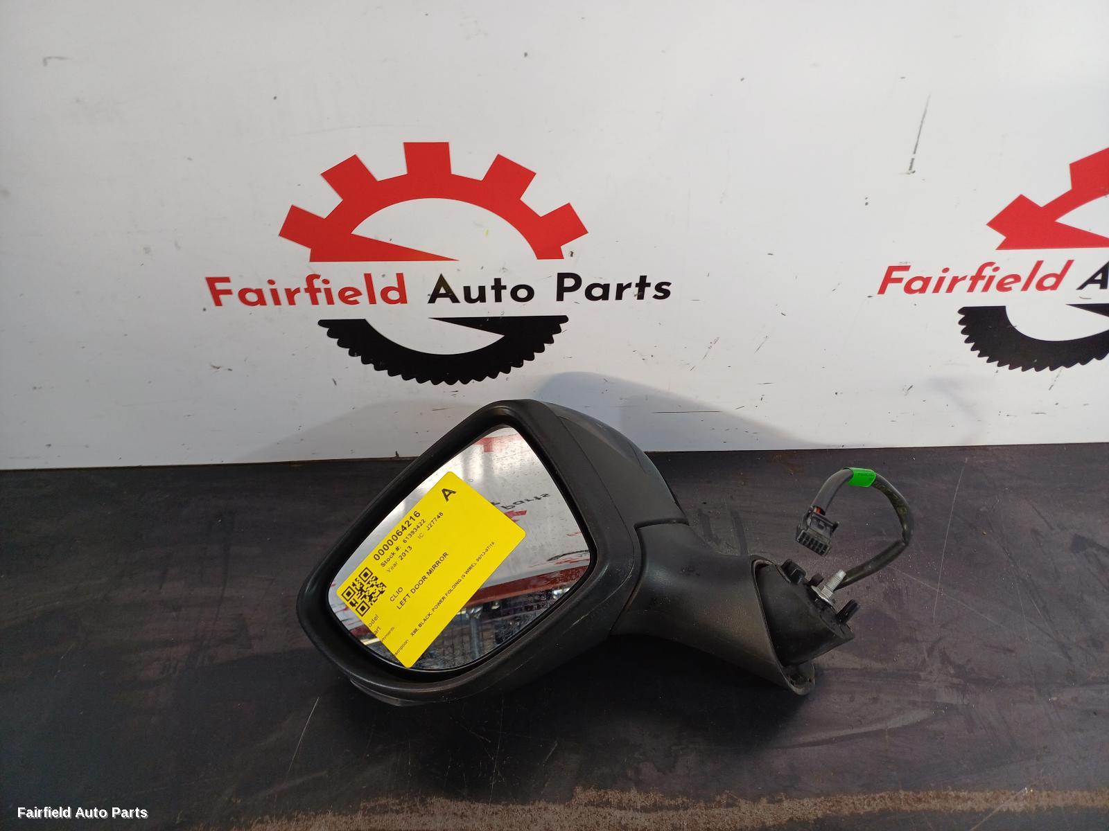 2013-2016 Renault Clio Left Door Mirror