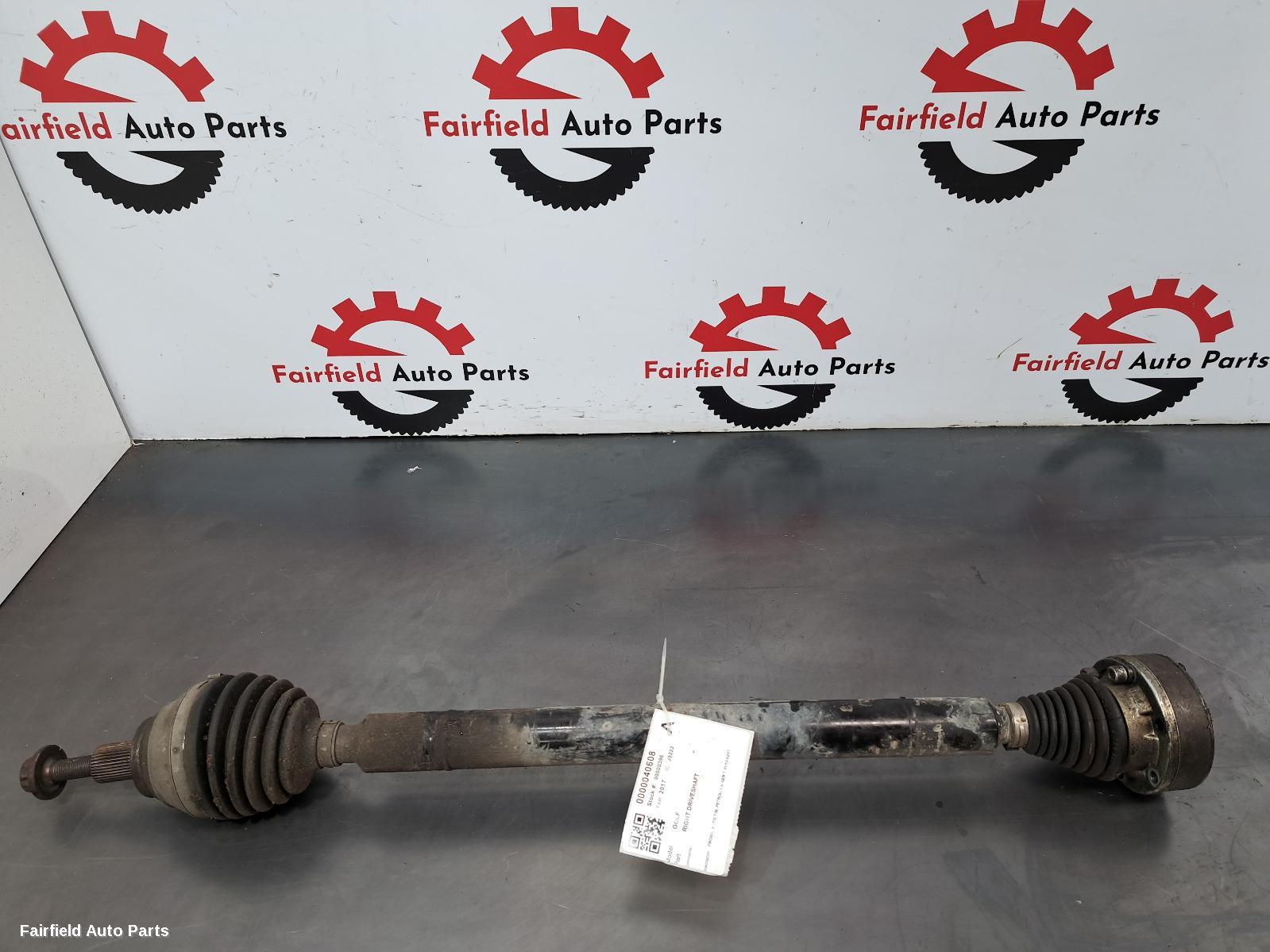 2013-2017 Volkswagen Golf Right Driveshaft