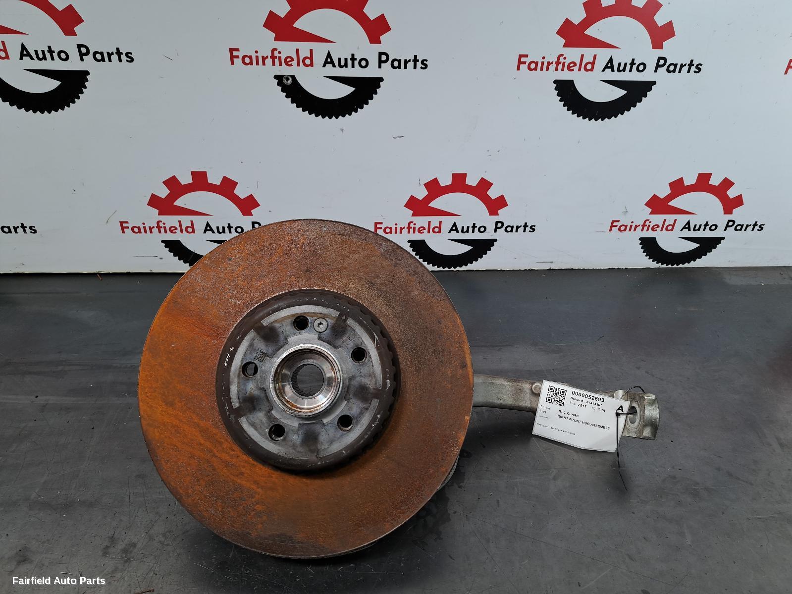 2015-2023 Mercedes Glc Class Right Front Hub Assembly