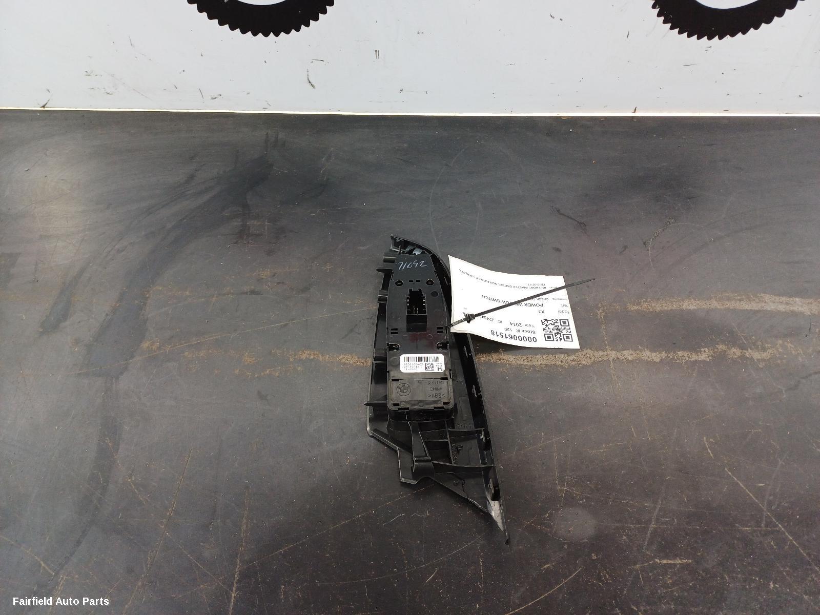 2010-2017 Bmw X3 Pwr Dr Wind Switch
