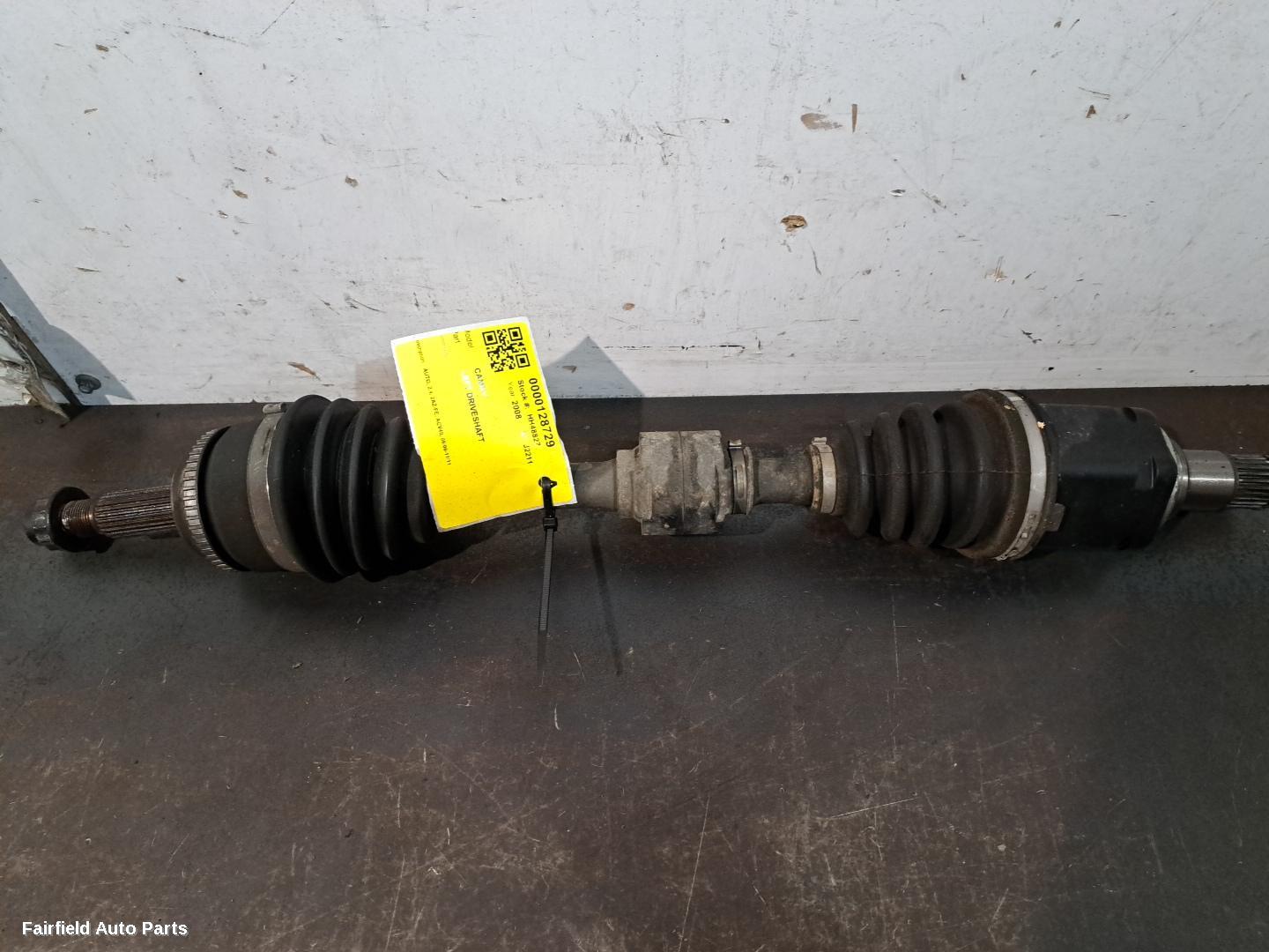 2006-2011 Toyota Camry Left Driveshaft