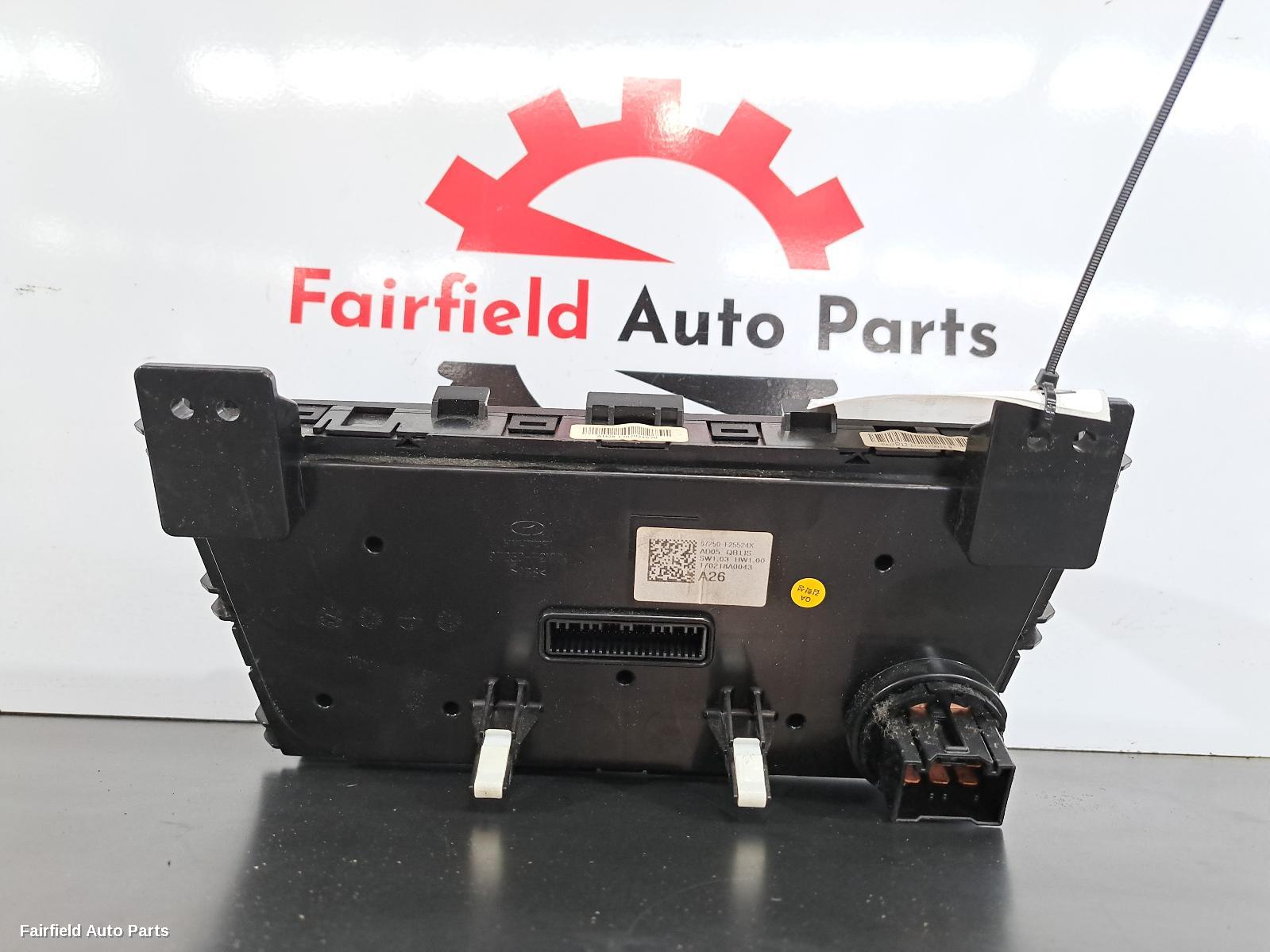 2015-2018 Hyundai Elantra Heater Ac Controls