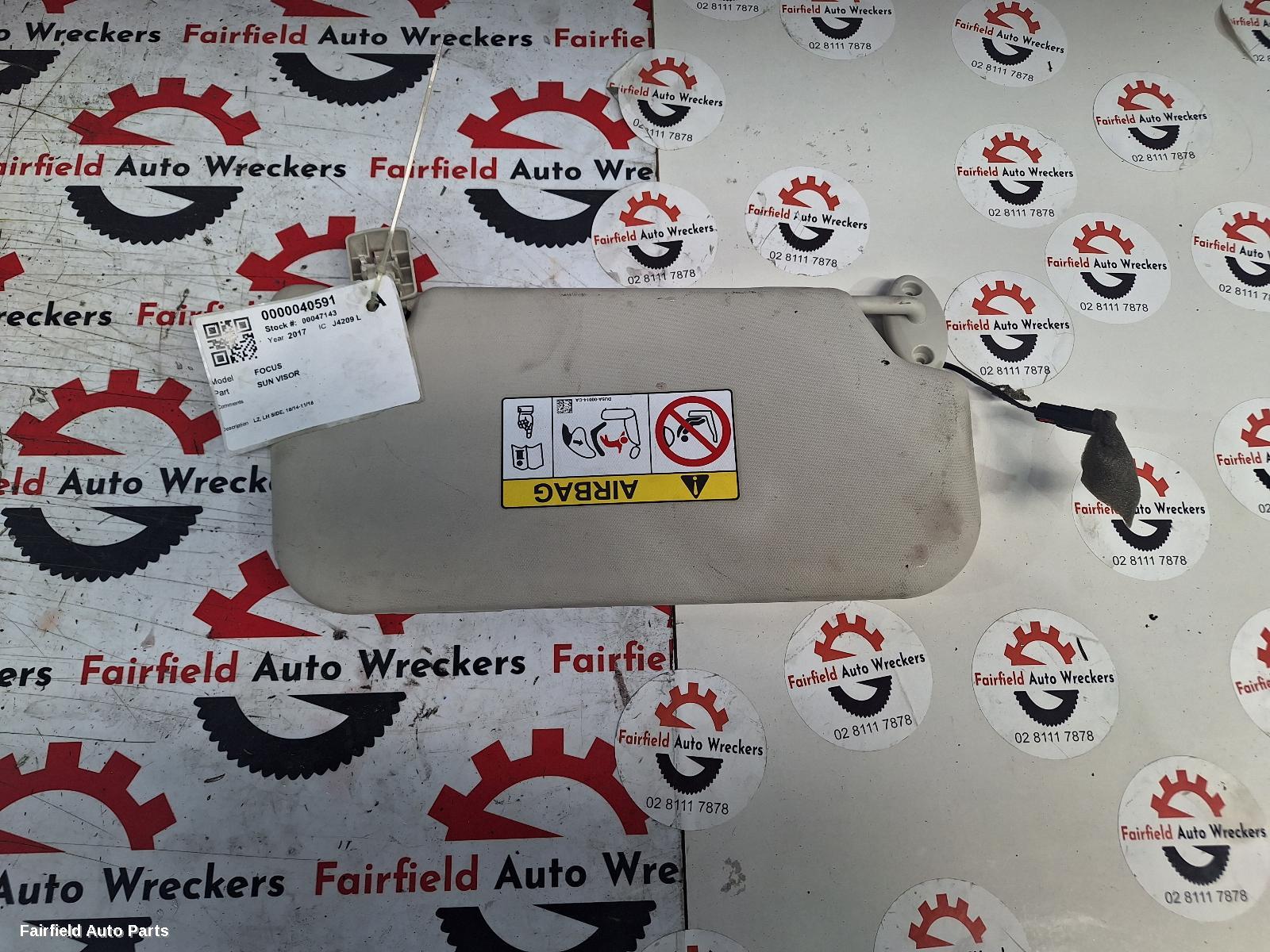 2015-2018 Ford Focus Sunvisor