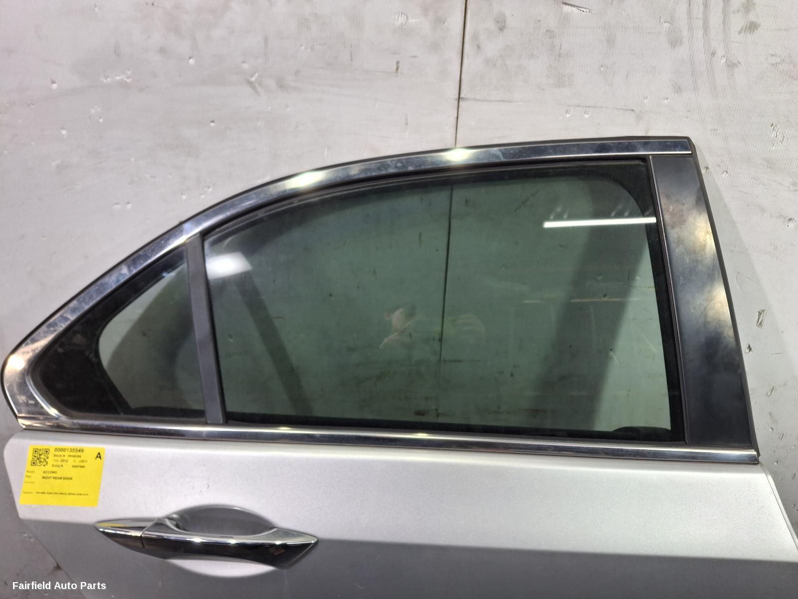2008-2015 Honda Accord Right Rear Door Sliding