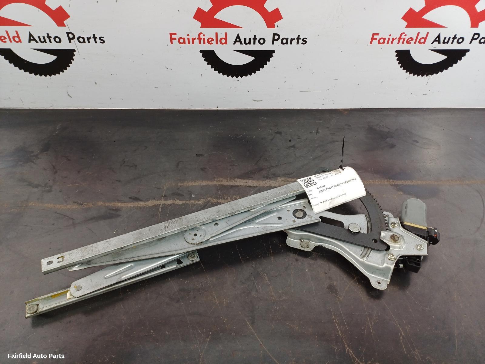 2005-2012 Holden Barina Right Front Window Reg Motor