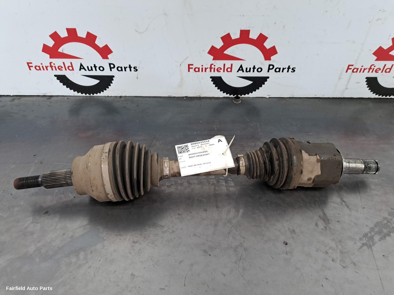 2013-2022 Jeep Grandcherokee Right Driveshaft