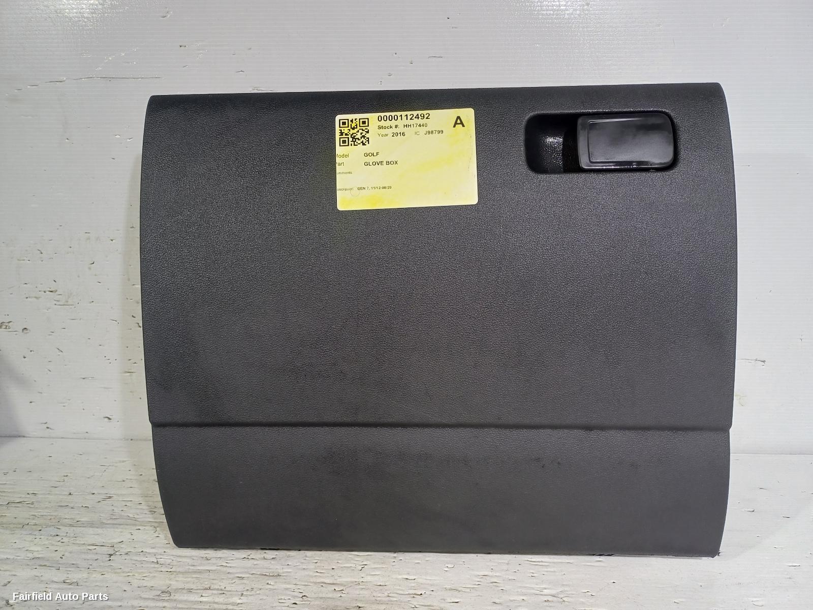 2012-2020 Volkswagen Golf Glove Box