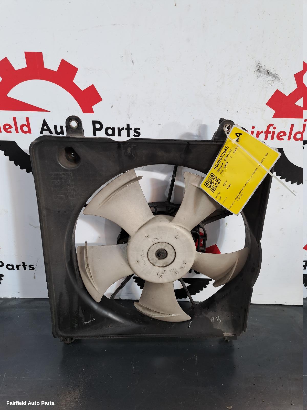 2009-2013 Honda City Fan