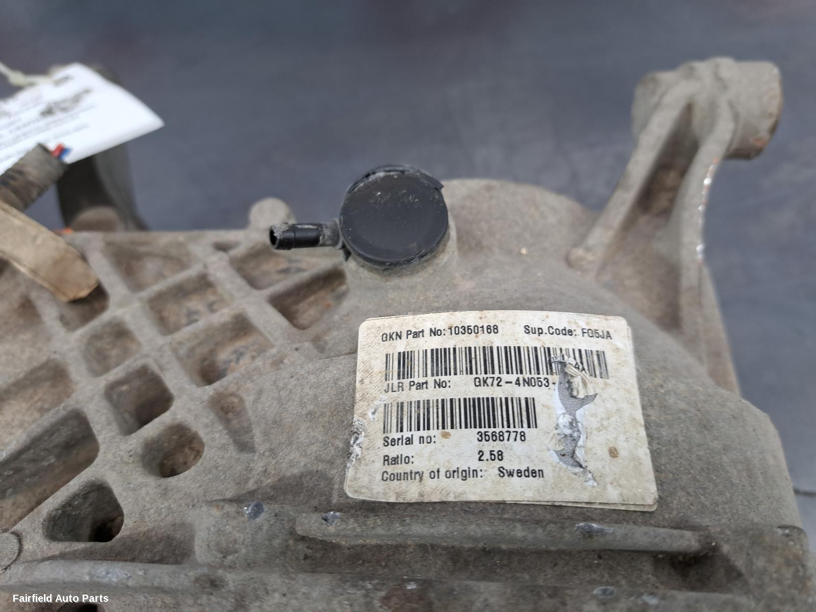 2015-2019 Land Rover Discovery Sport Differential Centre