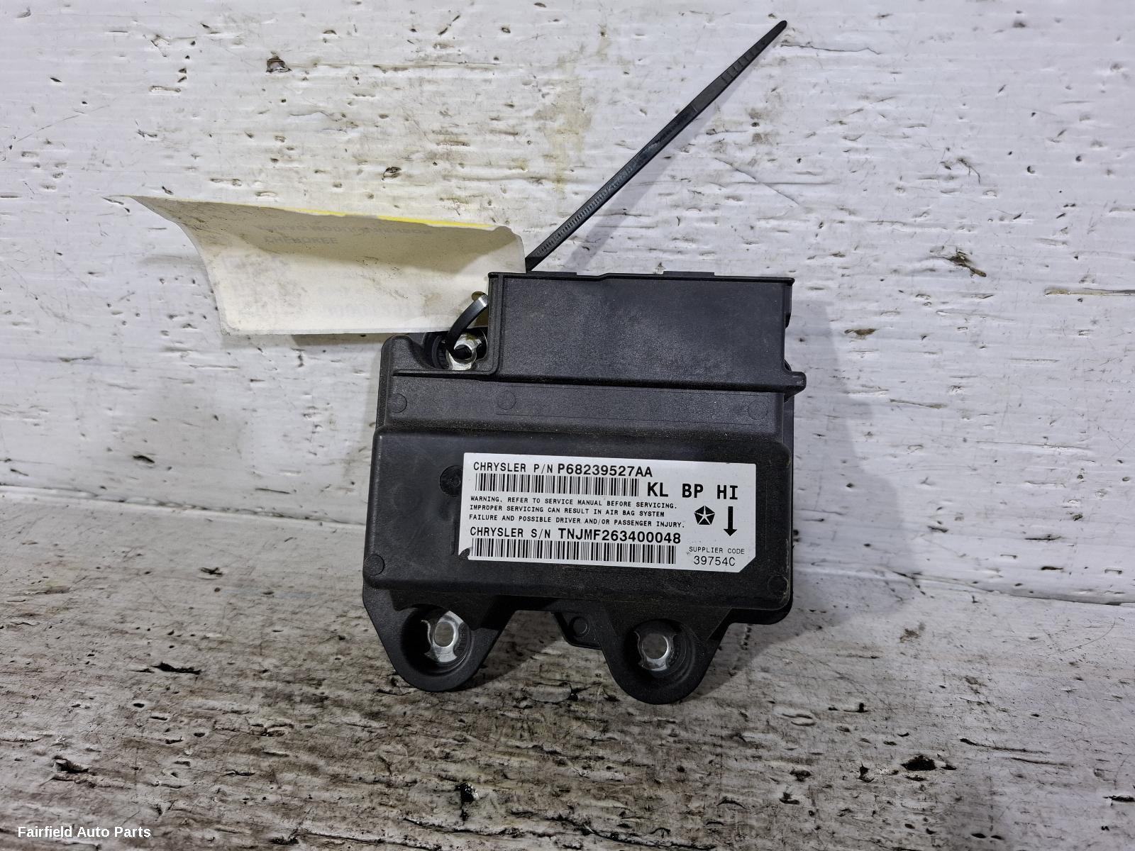 2014-2018 Jeep Cherokee Airbag Module Sensor