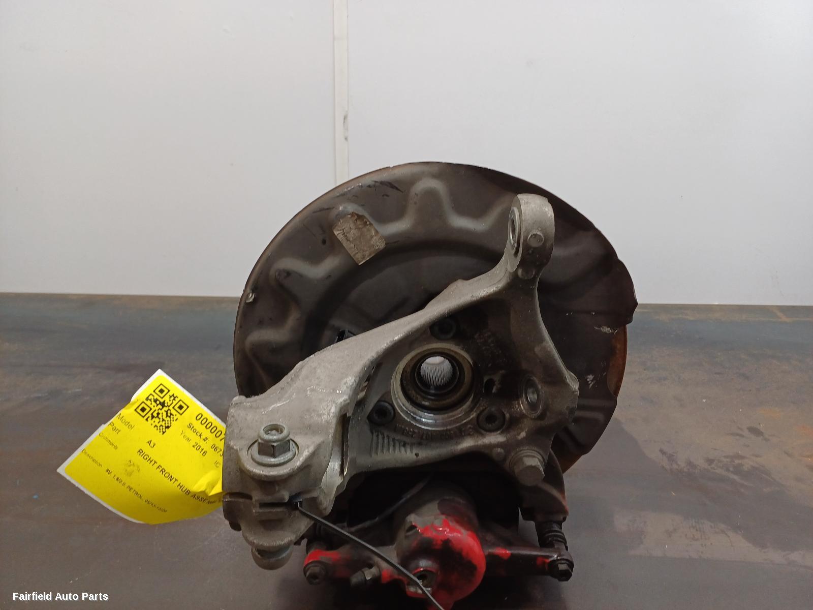 2013-2020 Audi A3 Right Front Hub Assembly