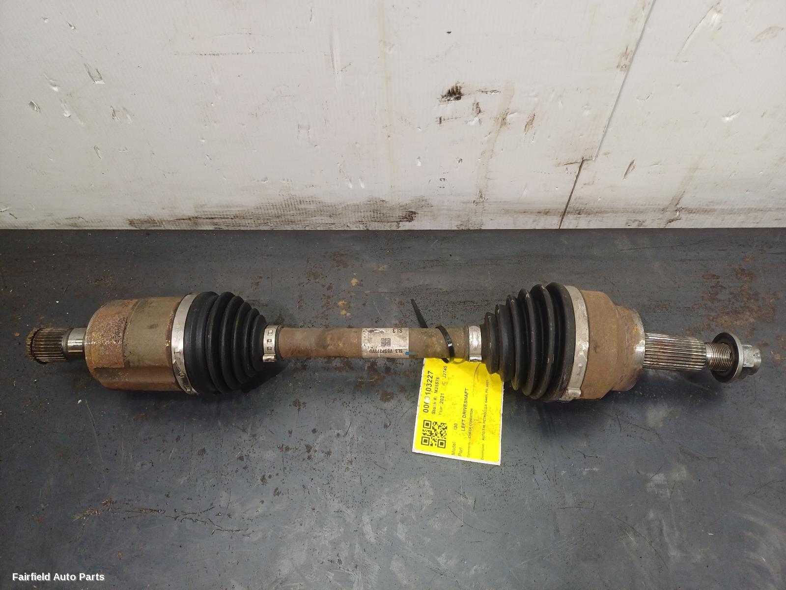 2021-2025 Hyundai I30 Left Driveshaft