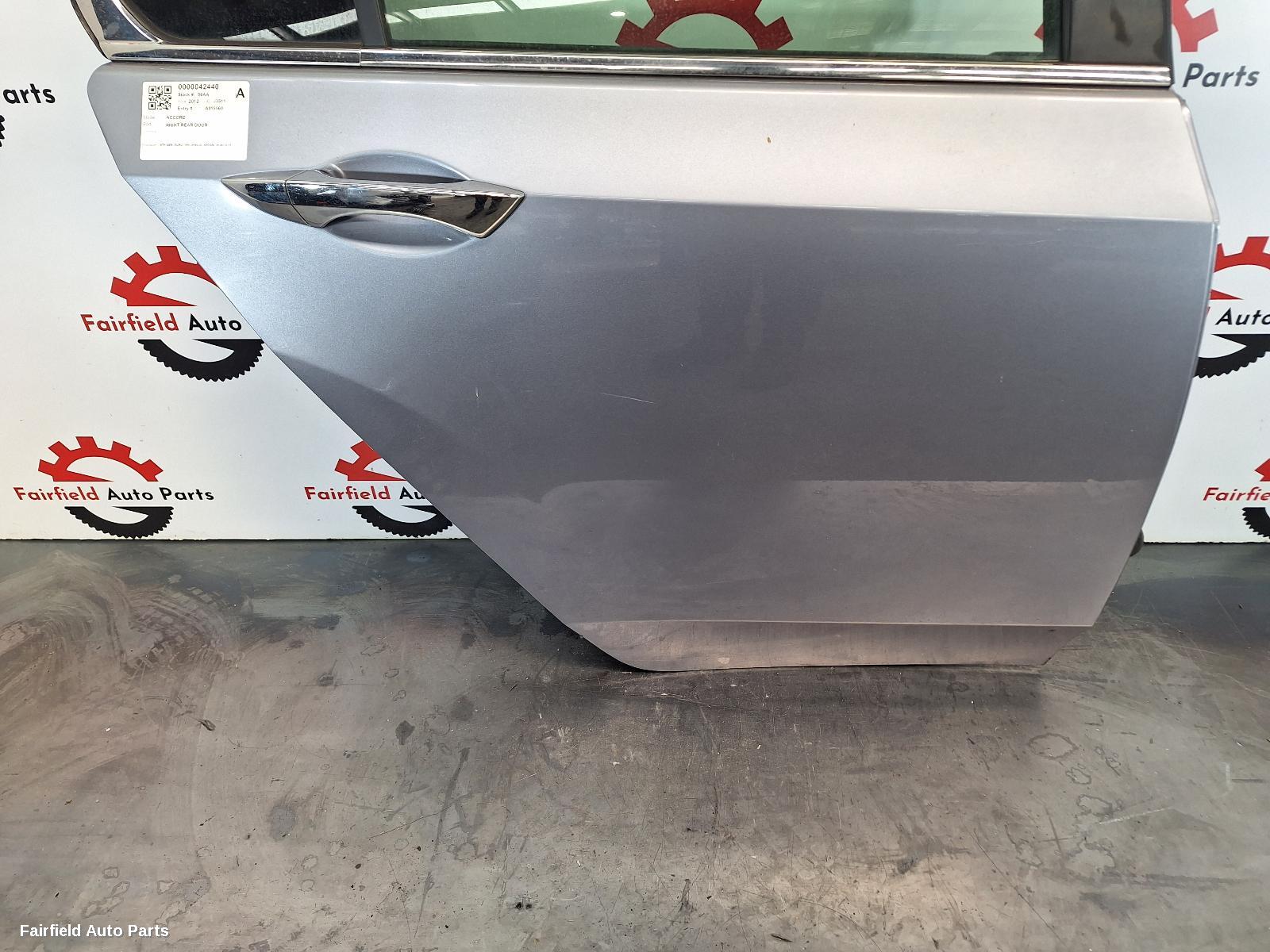 2008-2015 Honda Accord Right Rear Door Sliding