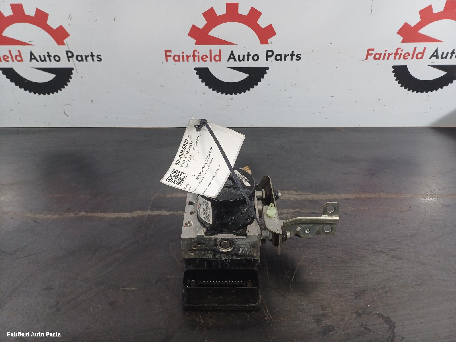 2010-2024 Mitsubishi Asx Abs Pump Modulator