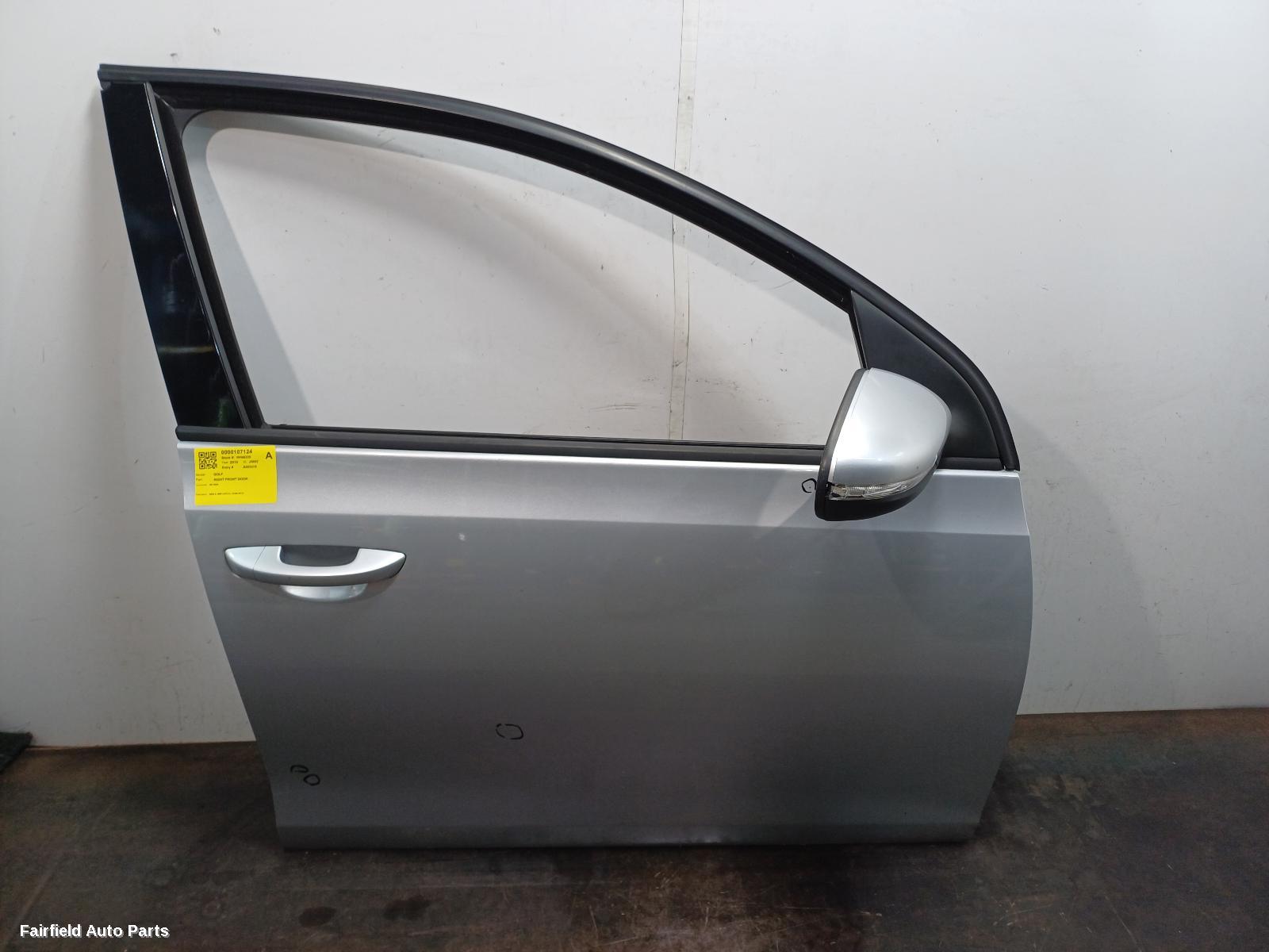 2008-2013 Volkswagen Golf Right Front Door