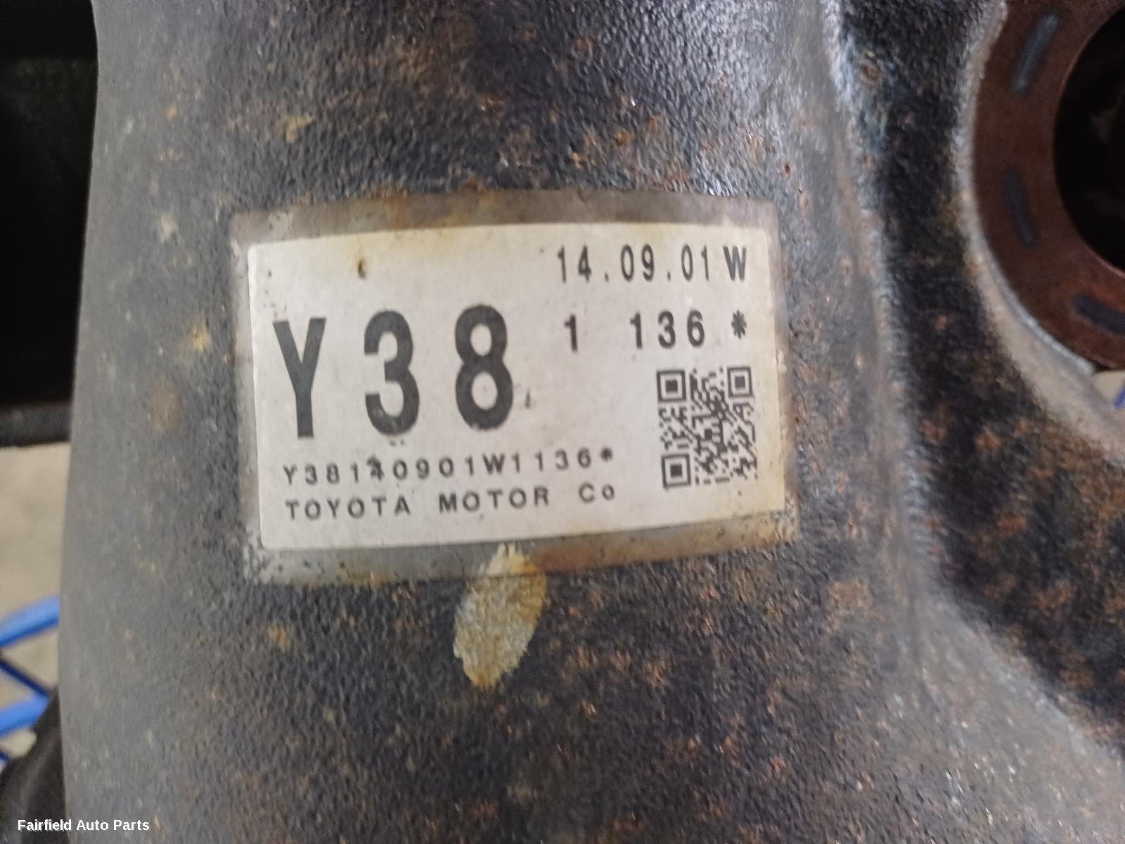 2012-2021 Toyota 86 Differential Centre