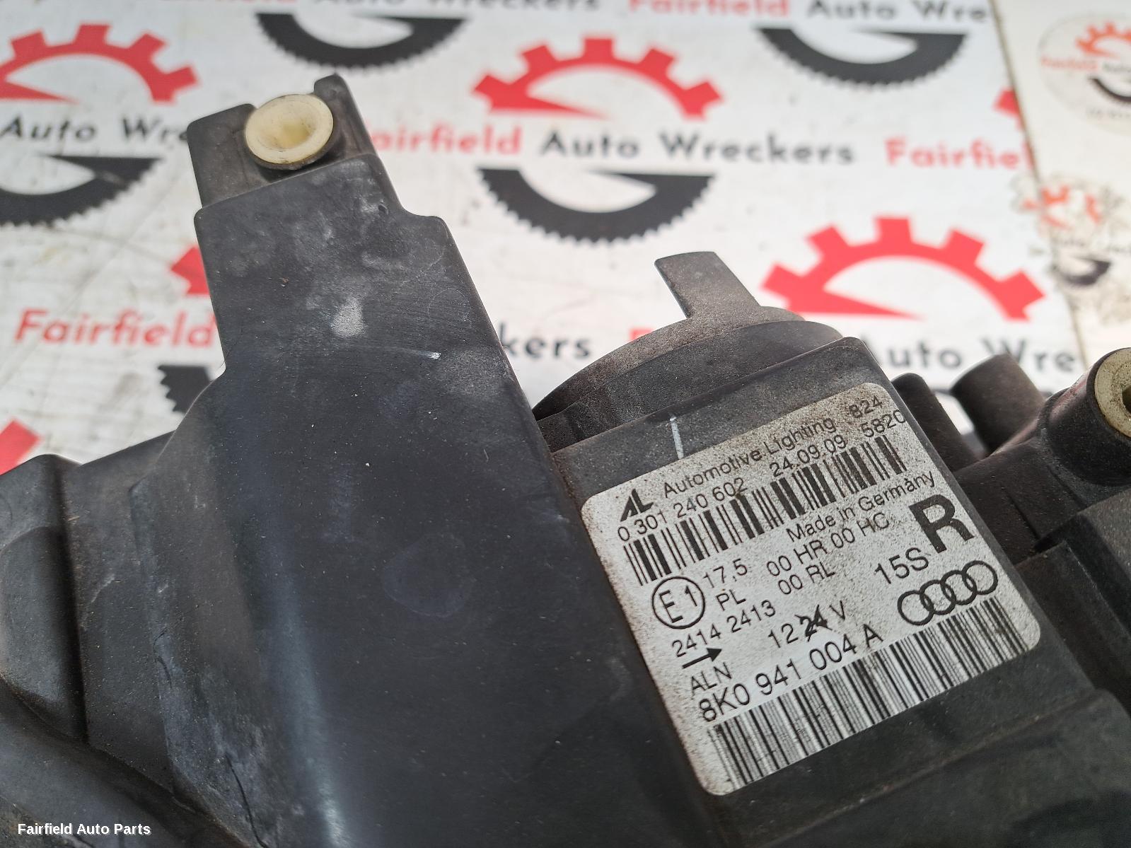 2008-2012 Audi A4 Right Headlamp