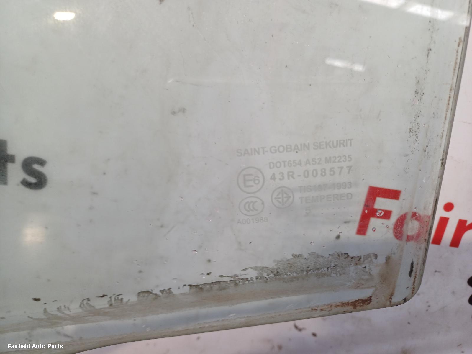 2003-2009 Mazda 3 Left Rear Door Window