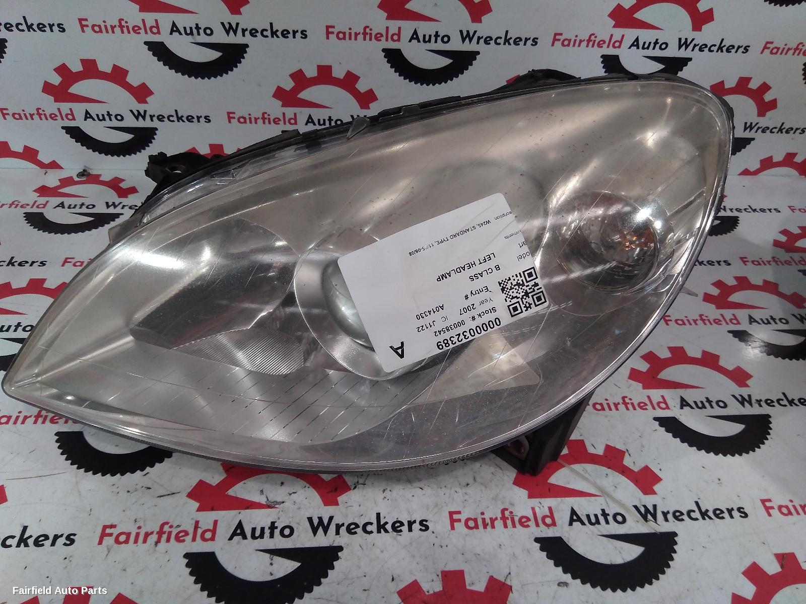 2005-2008 Mercedes B Class Left Headlamp