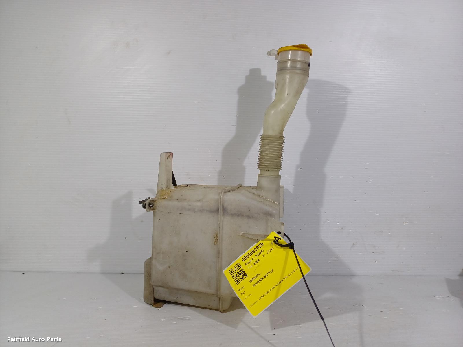2007-2013 Subaru Impreza Washer Bottle