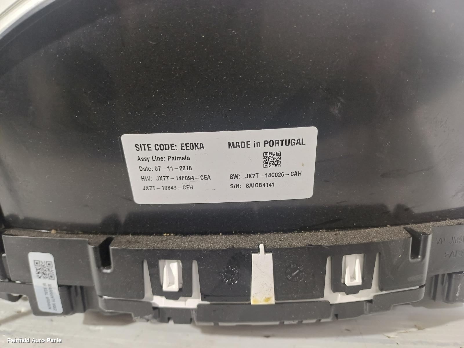 2018-2024 Ford Focus Instrument Cluster