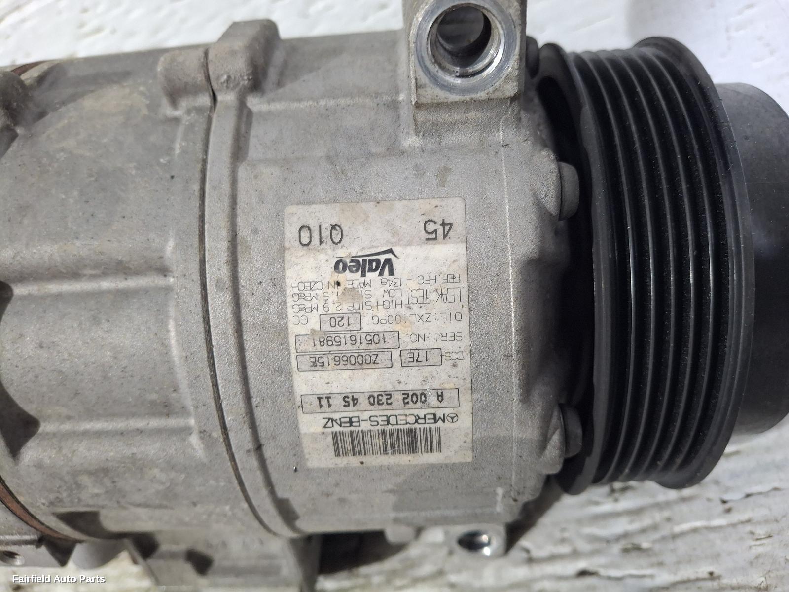 2009-2015 Mercedes C Class A C Compressor