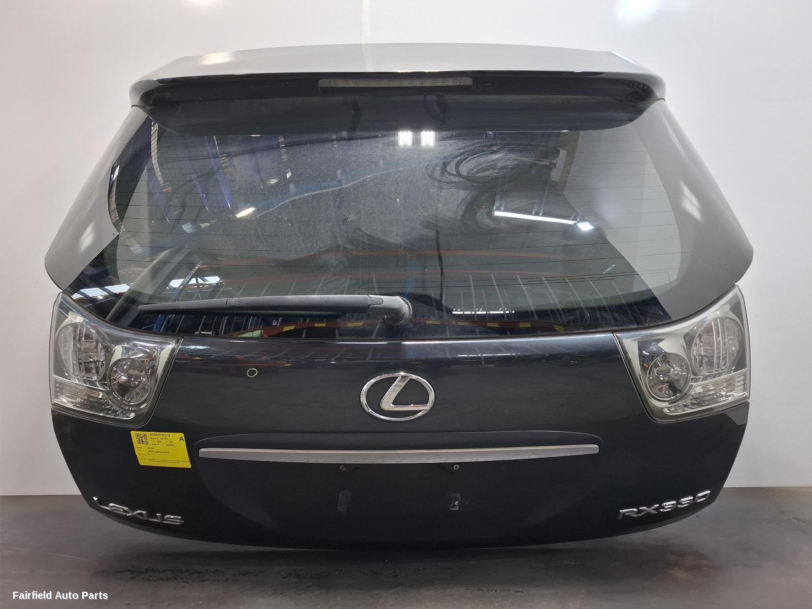 2003-2008 Lexus Rx Series Bootlid Tailgate