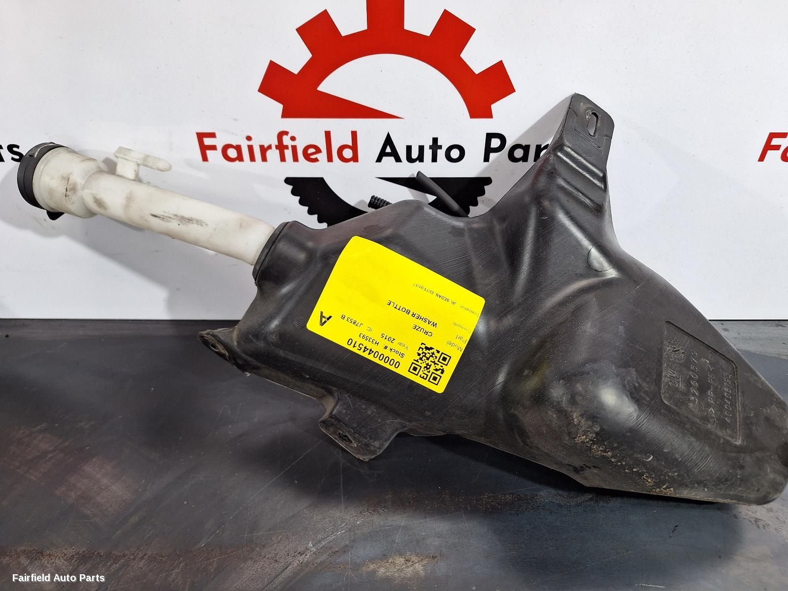 2011-2017 Holden Cruze Washer Bottle