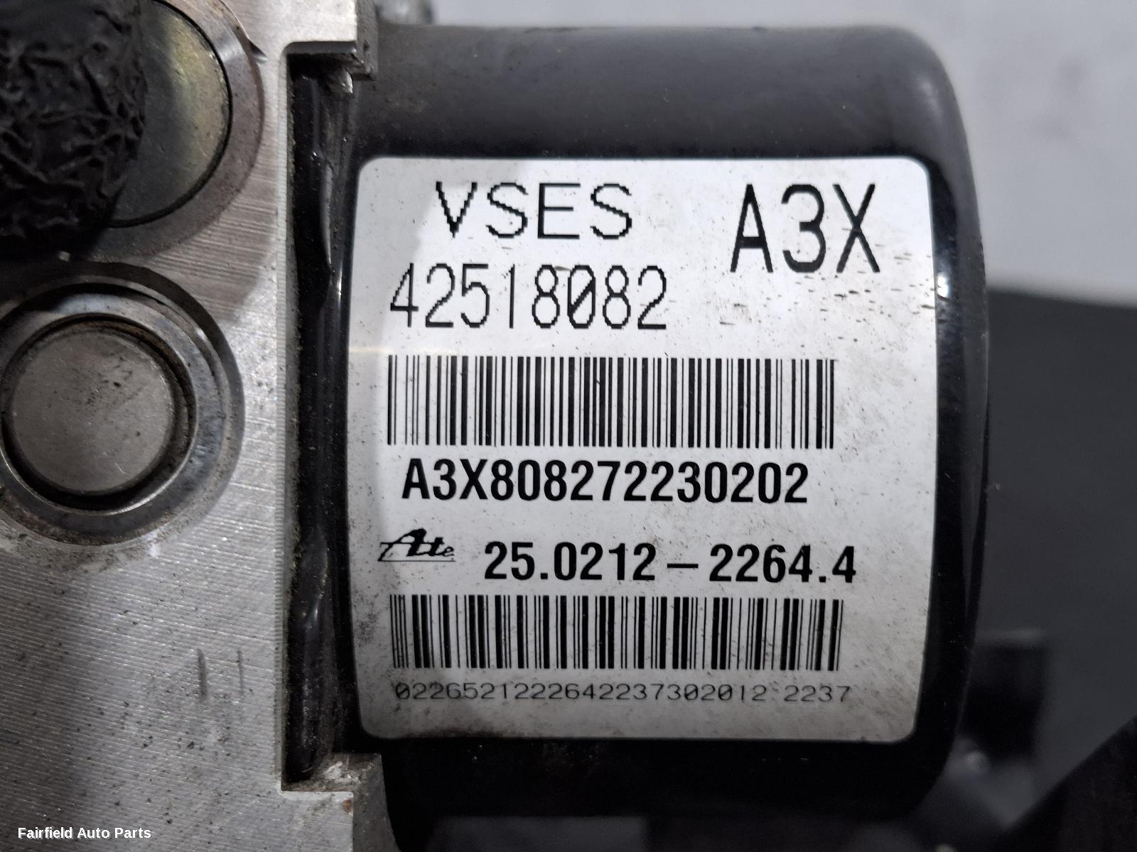 2011-2018 Holden Captiva Abs Pump Modulator