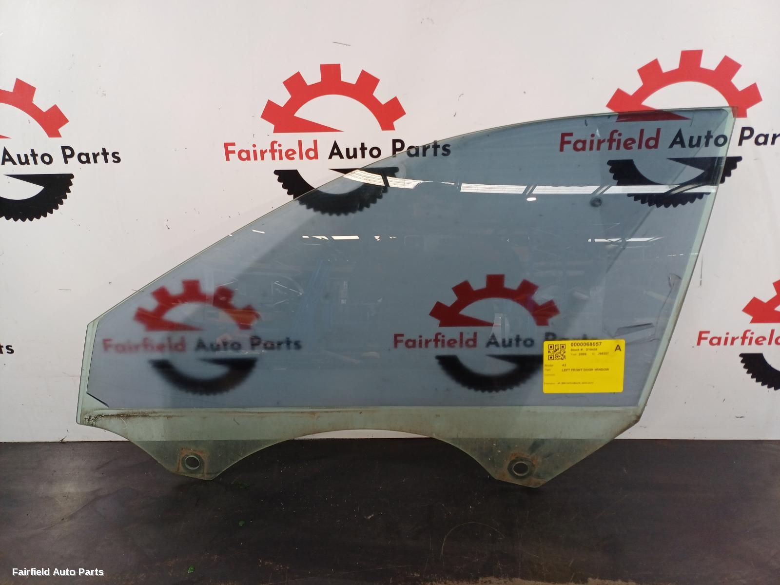 2004-2013 Audi A3 Left Front Door Window
