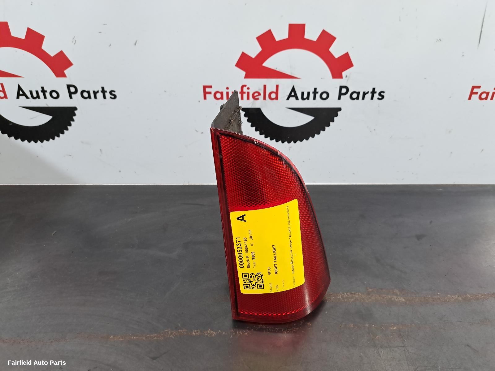 2004-2015 Mercedes Vito Right Taillight