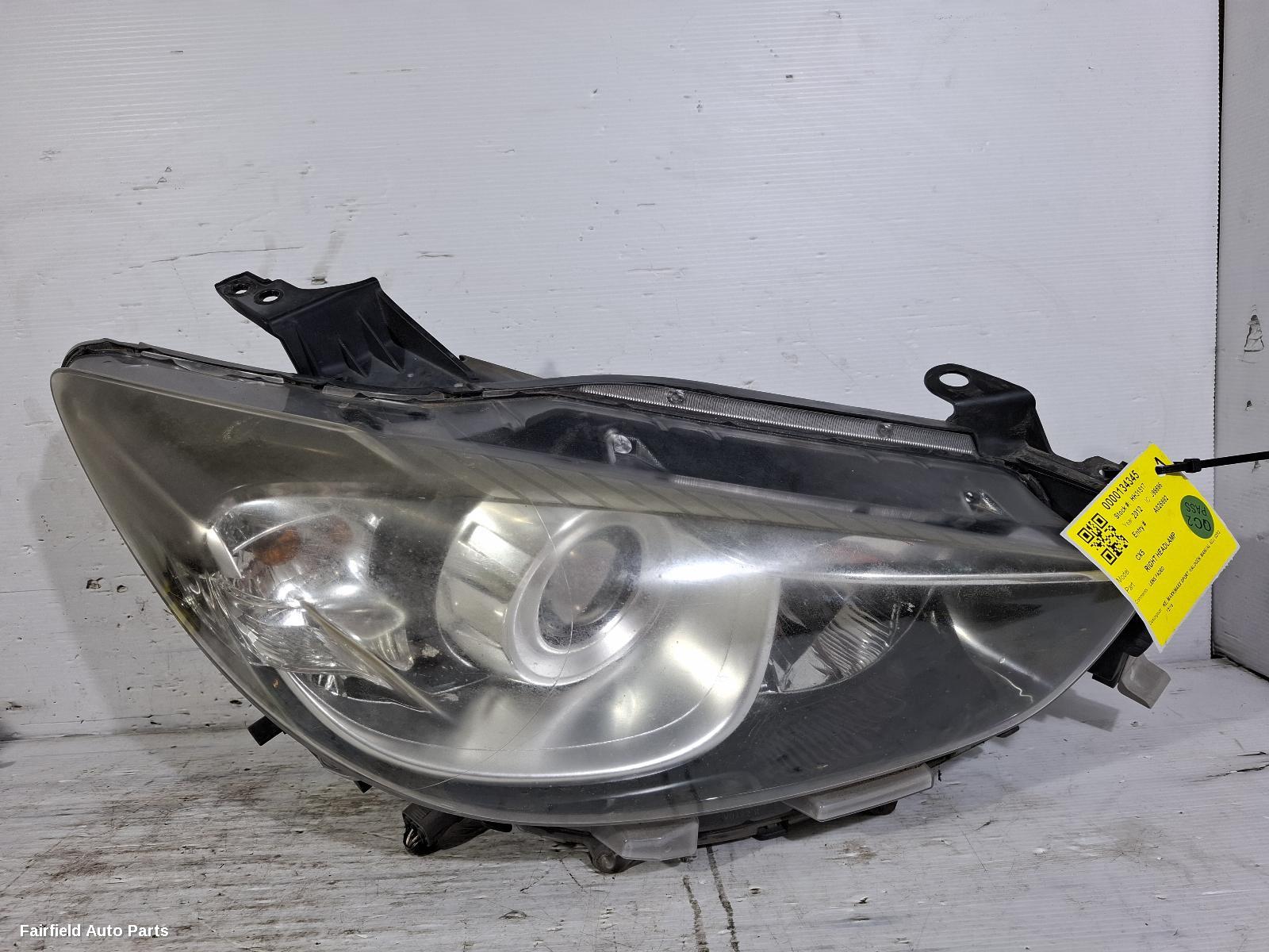 2012-2016 Mazda Cx5 Right Headlamp