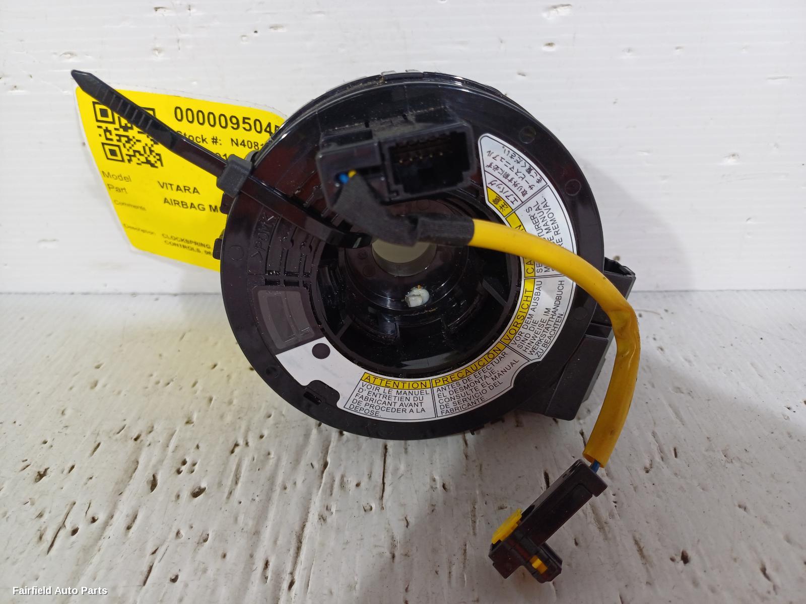 2008-2018 Suzuki Vitara Airbag Module Sensor
