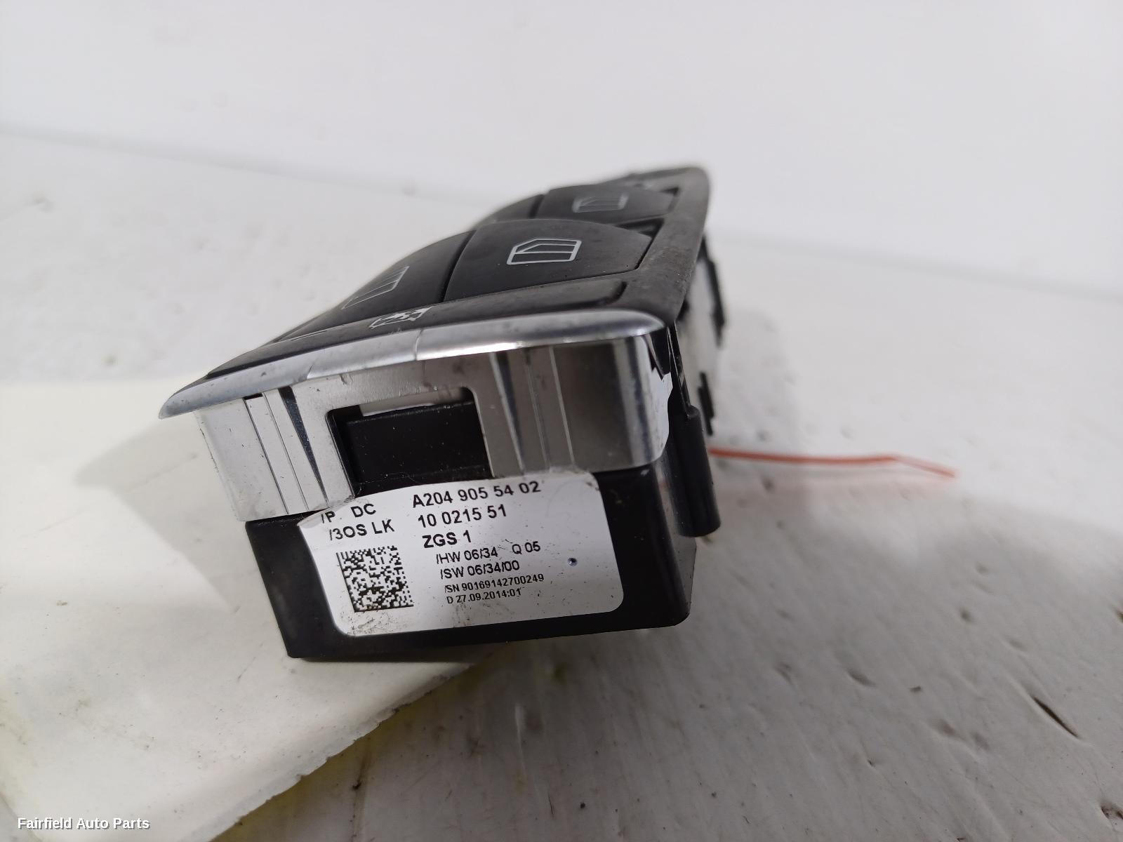 2009-2016 Mercedes E Class Pwr Dr Wind Switch