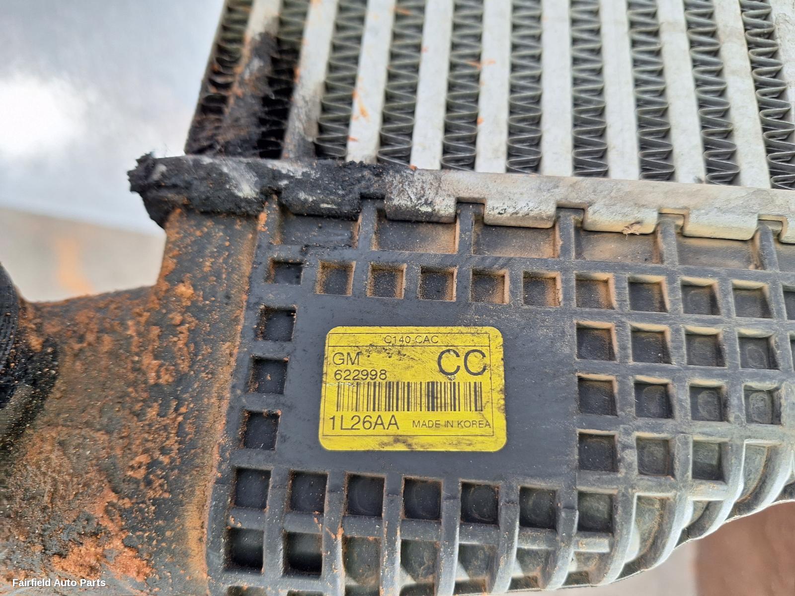 2011-2018 Holden Captiva Intercooler