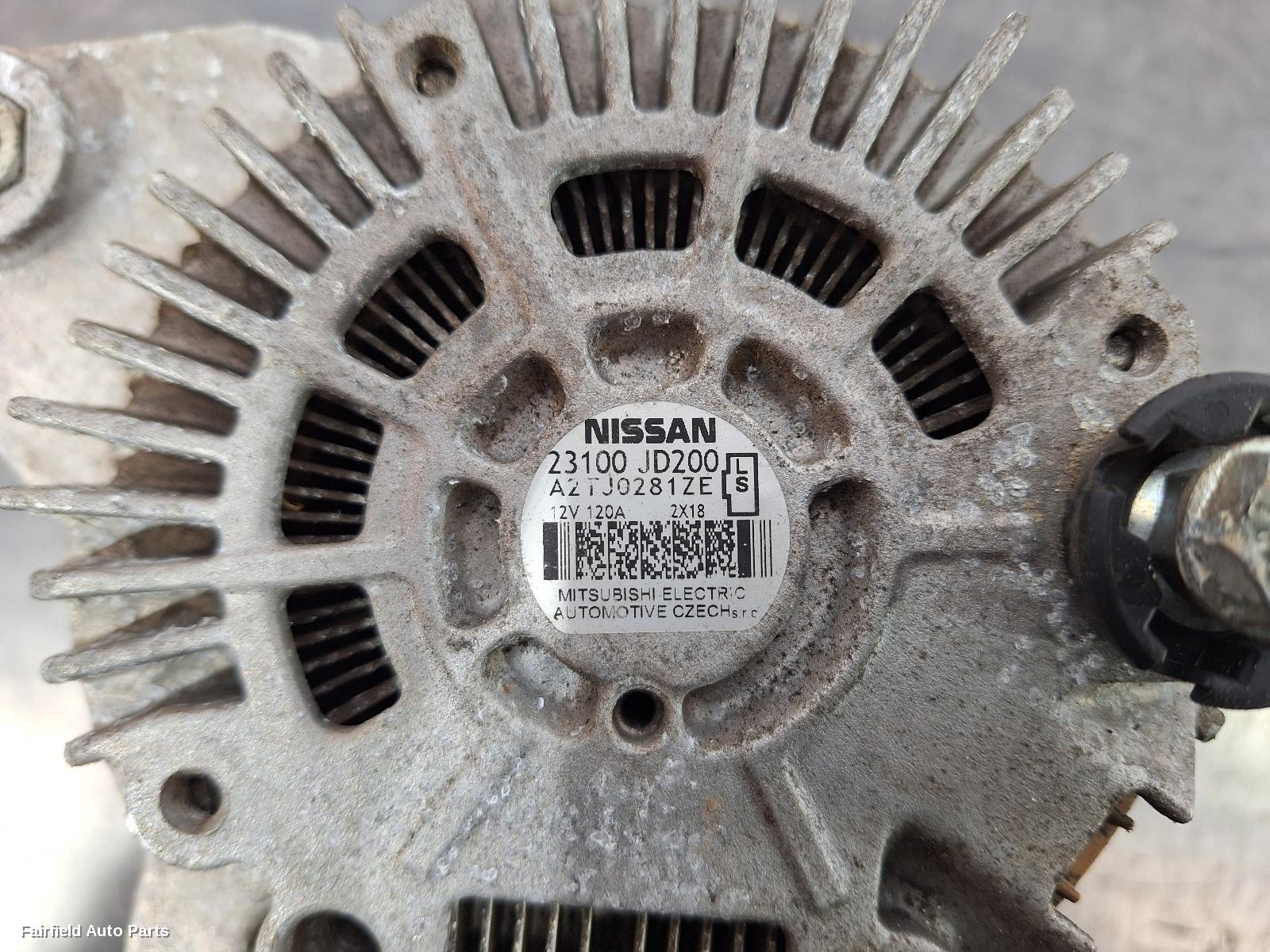 2007-2014 Nissan Dualis Alternator