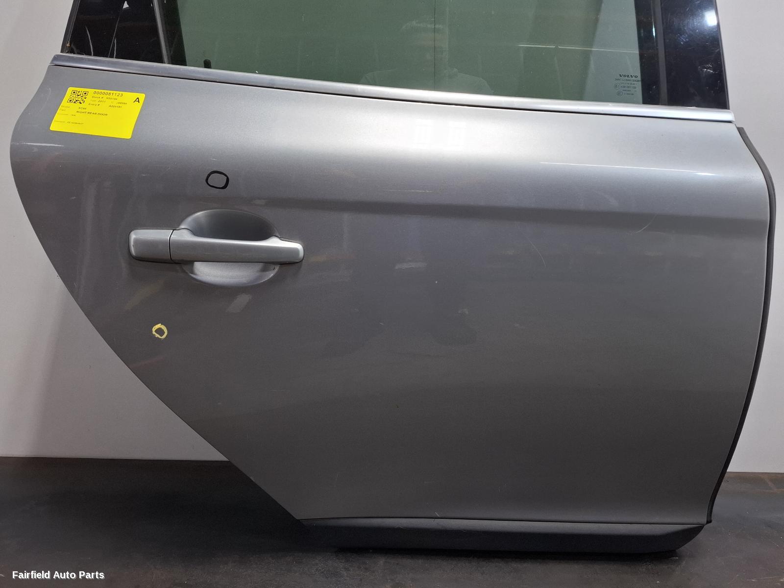 2009-2017 Volvo Xc60 Right Rear Door Sliding
