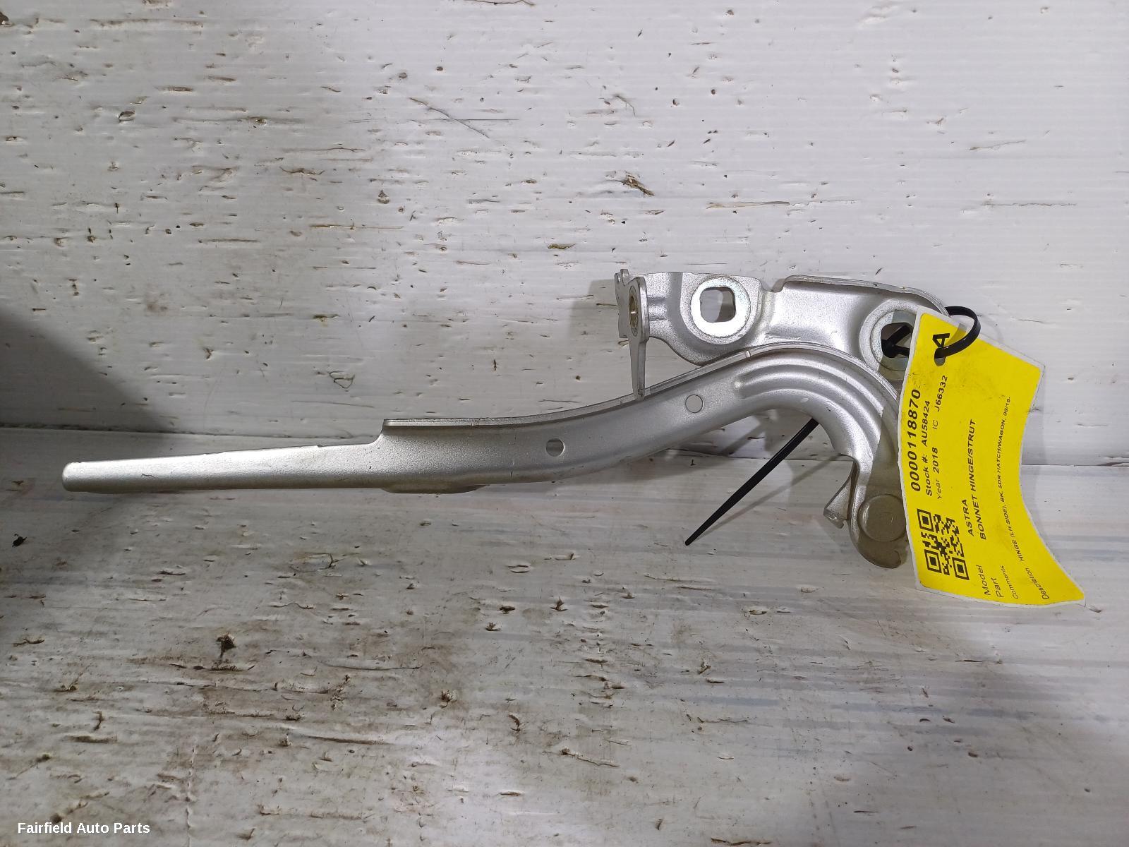 2016-2020 Holden Astra Bonnet Hinge Strut