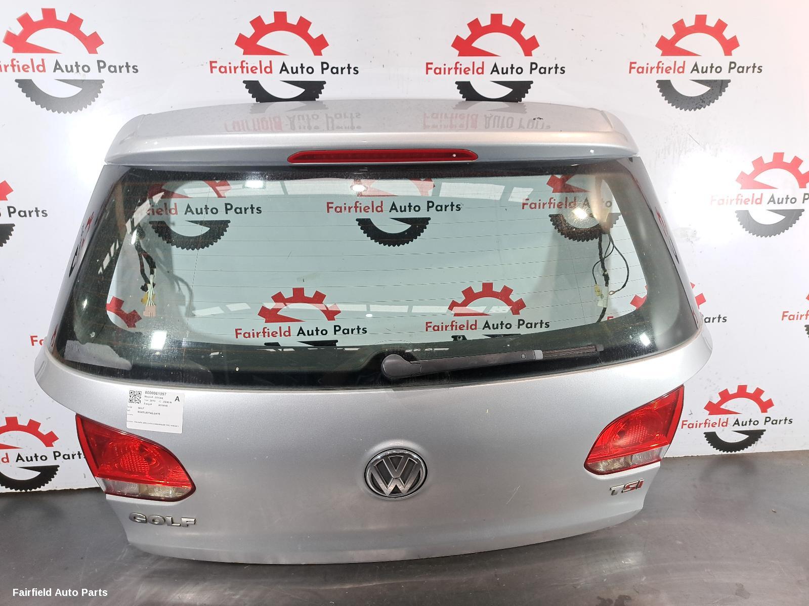 2008-2013 Volkswagen Golf Bootlid Tailgate
