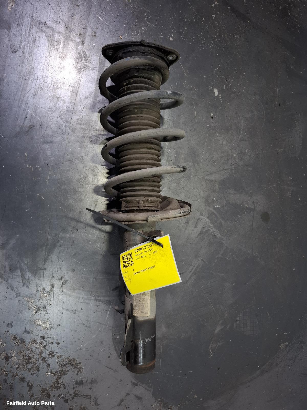 2009-2013 Mazda 3 Right Front Strut