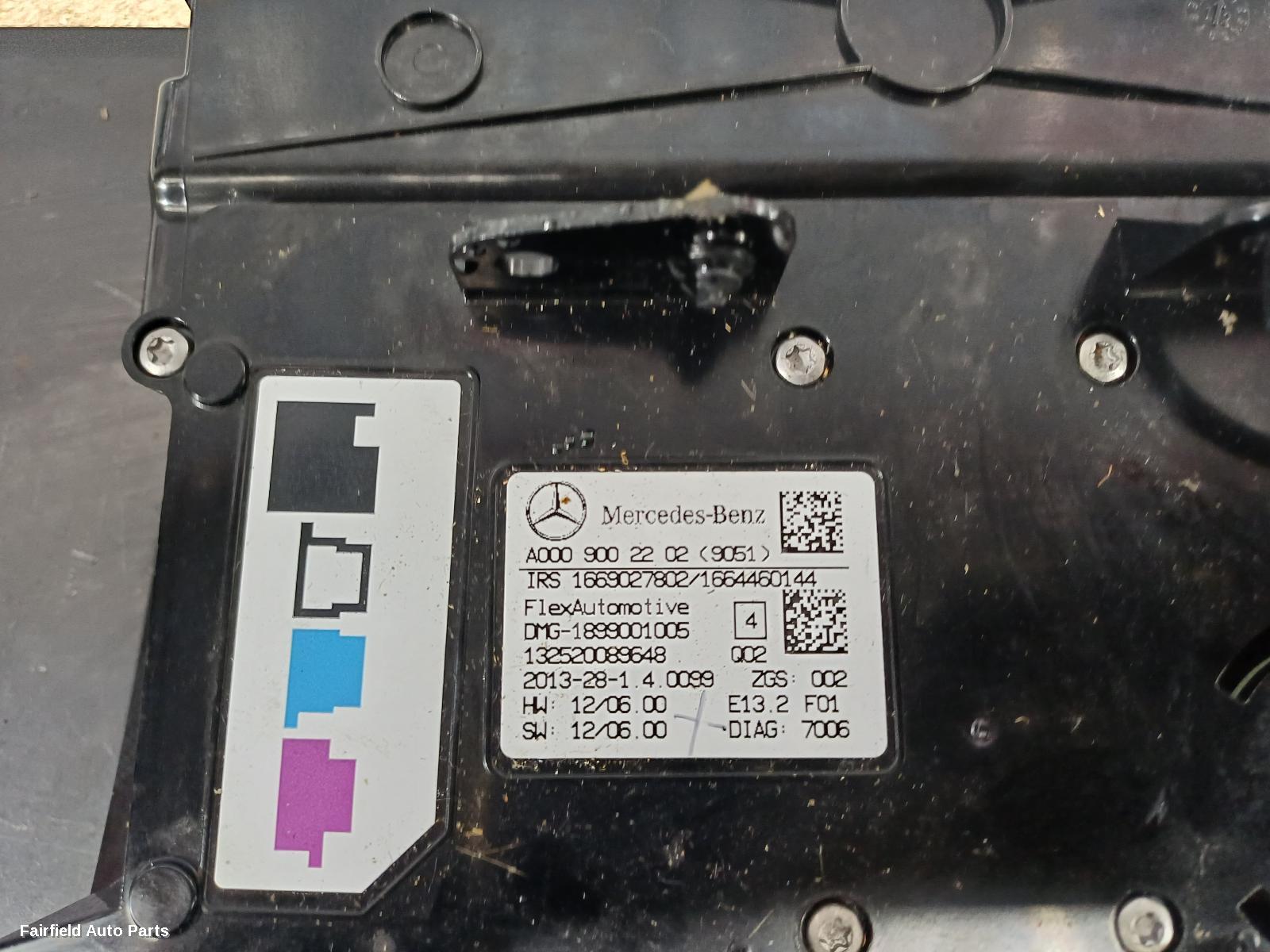 2012-2018 Mercedes A Class Courtesy Light
