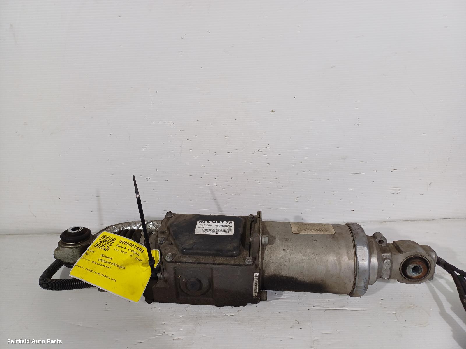 2018-2023 Renault Megane Steering Box Rack