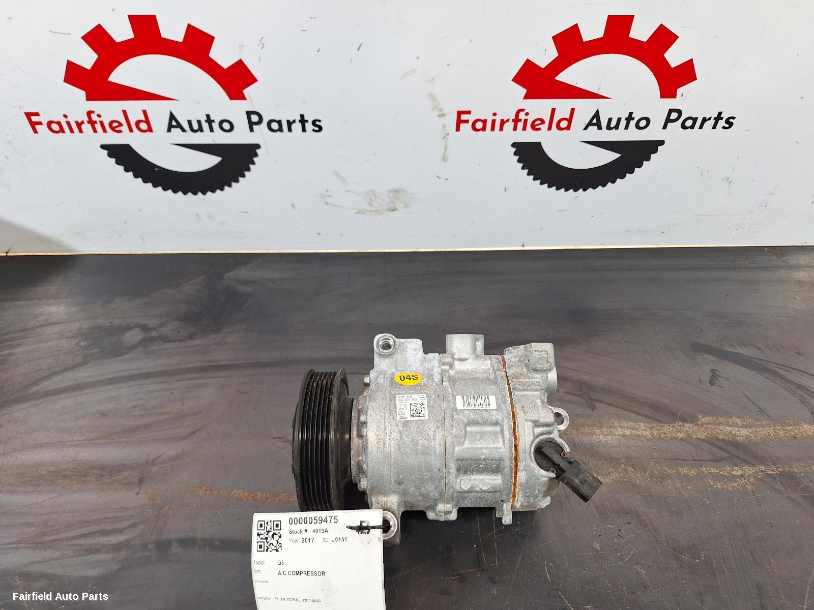 2017-2020 Audi Q5 A C Compressor